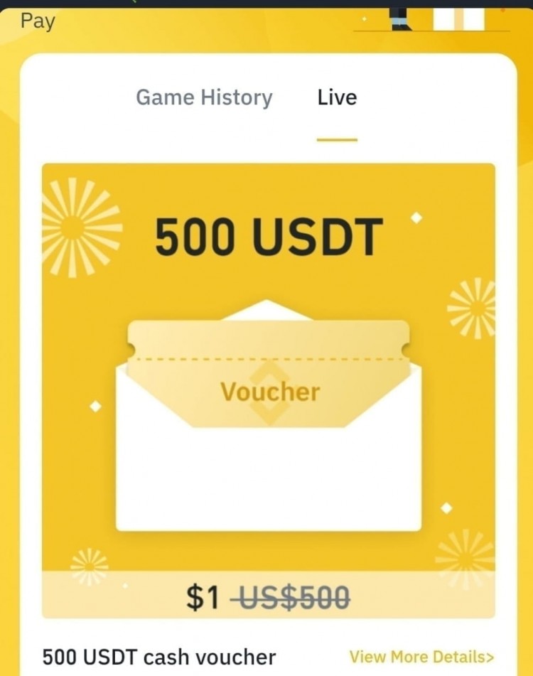 Binance 1美元游戏:赢取 500 美元的丰厚机会